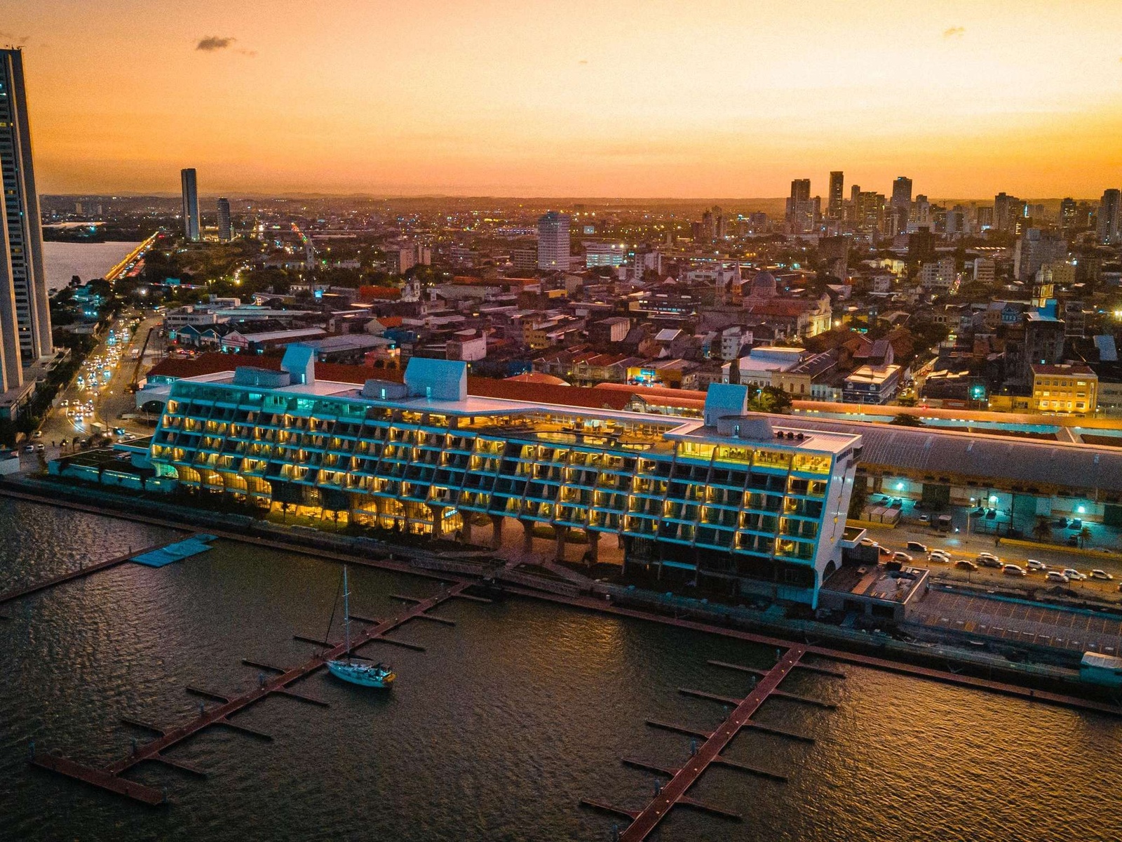 Novotel vista aérea